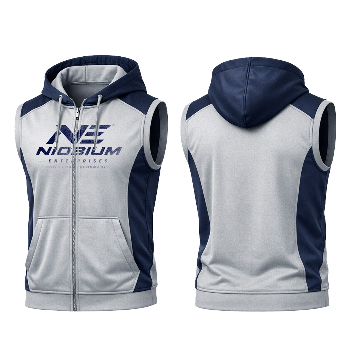 Lightweight Gym Sleeveless Hoodie